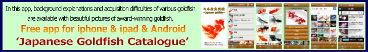 Japanese Goldfish Catalog